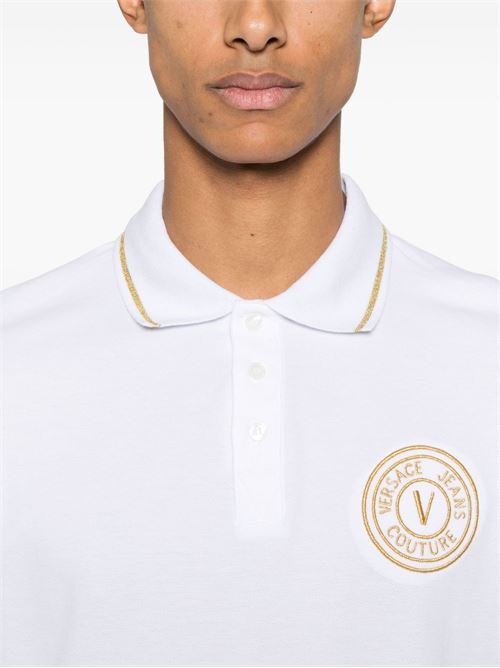 Polo uomo maniche corte Versace jeans Couture | 78GAGT00CJ01TG03